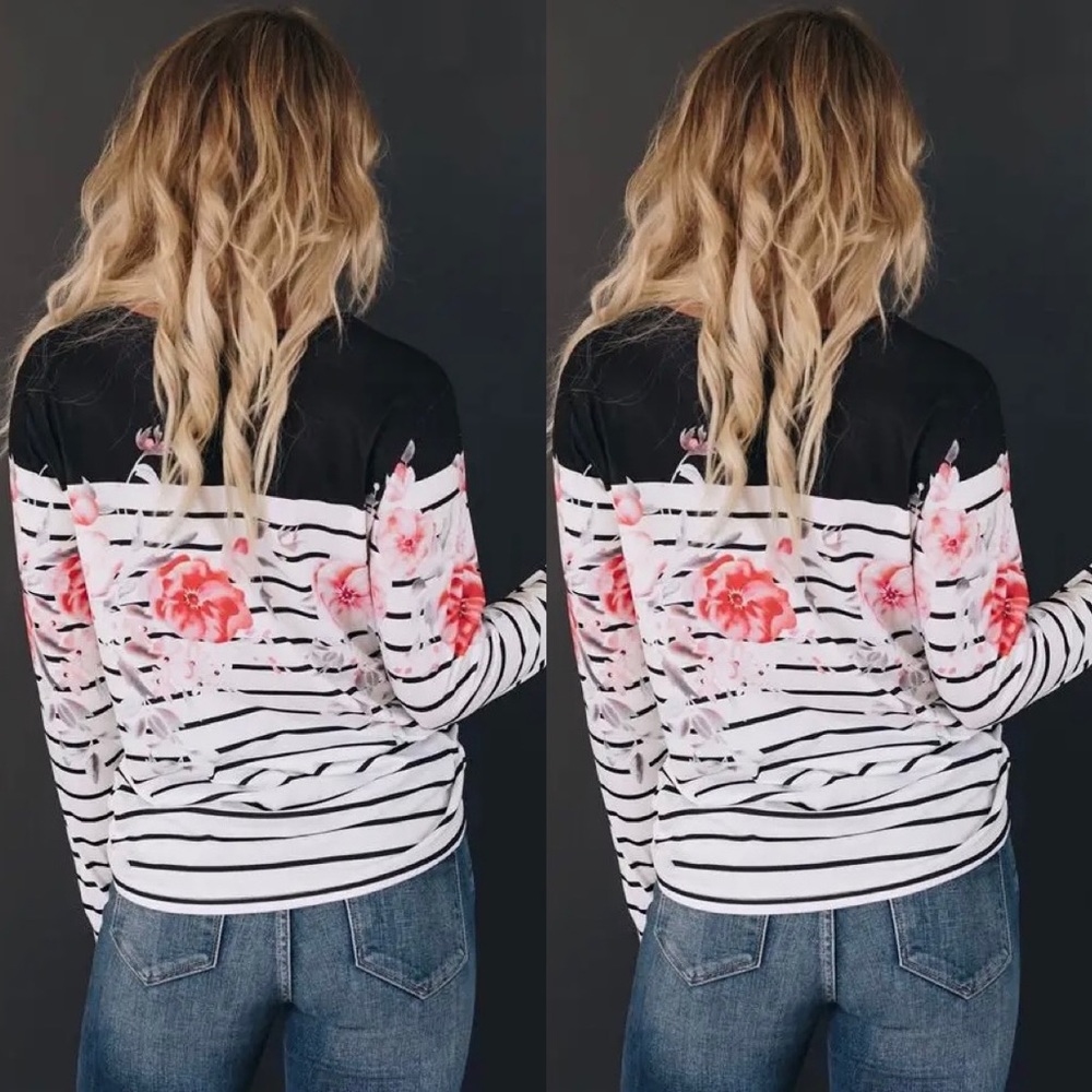 ✨Beautiful Roses Top✨ - Picture 2 of 2